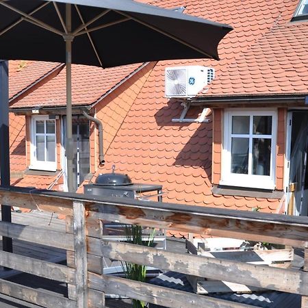 Gemuetliche Dachwohnung Mit Kleiner Oder Grosser Dachterrasse Nebeneinander Wolmirstedt Esterno foto